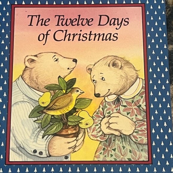 The Twelve Days of Christmas Christmas Tree Ornament by Vintage A Troll Book - Picture 2 of 7